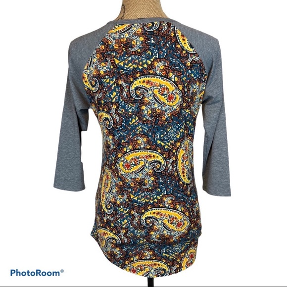 LuLaRoe Randy T Paisley Print Size XS NWT - Picture 2 of 8